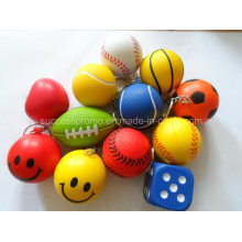 Promotional PU Foam Anti Stress Toy Ball with Customized Shape